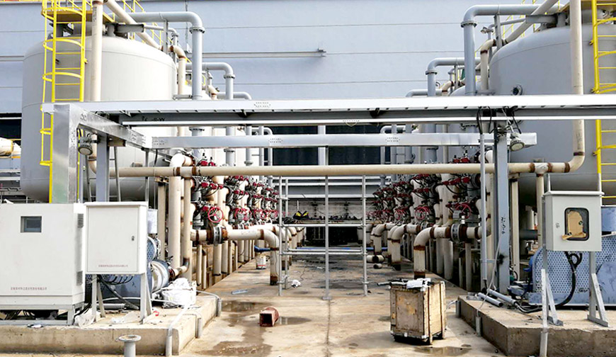 高速過(guò)濾器安裝現(xiàn)場(chǎng)